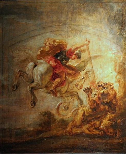 Pegasus and Chimera, Peter Paul Rubens